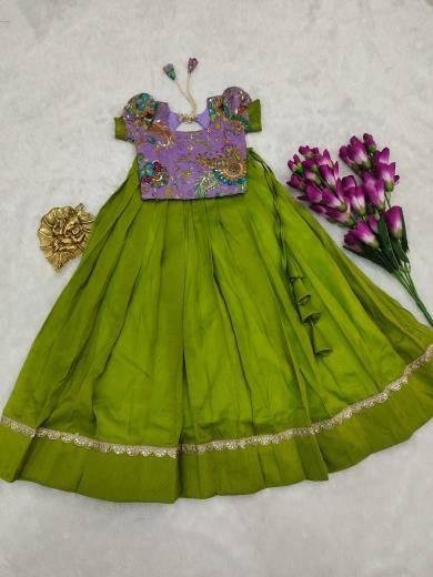NEW LAUNCING KIDS LEHENGA CHOLI Cosmos Wholesale apparel suppliers in India